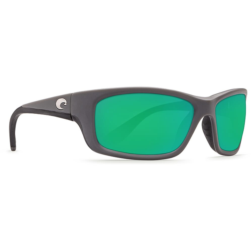 Costa Del Mar Costa Jose Matte Gray Frame Sunglasses w/Green Mirror 580G Lenses 06S9023-90232462 - Costa Del Mar
