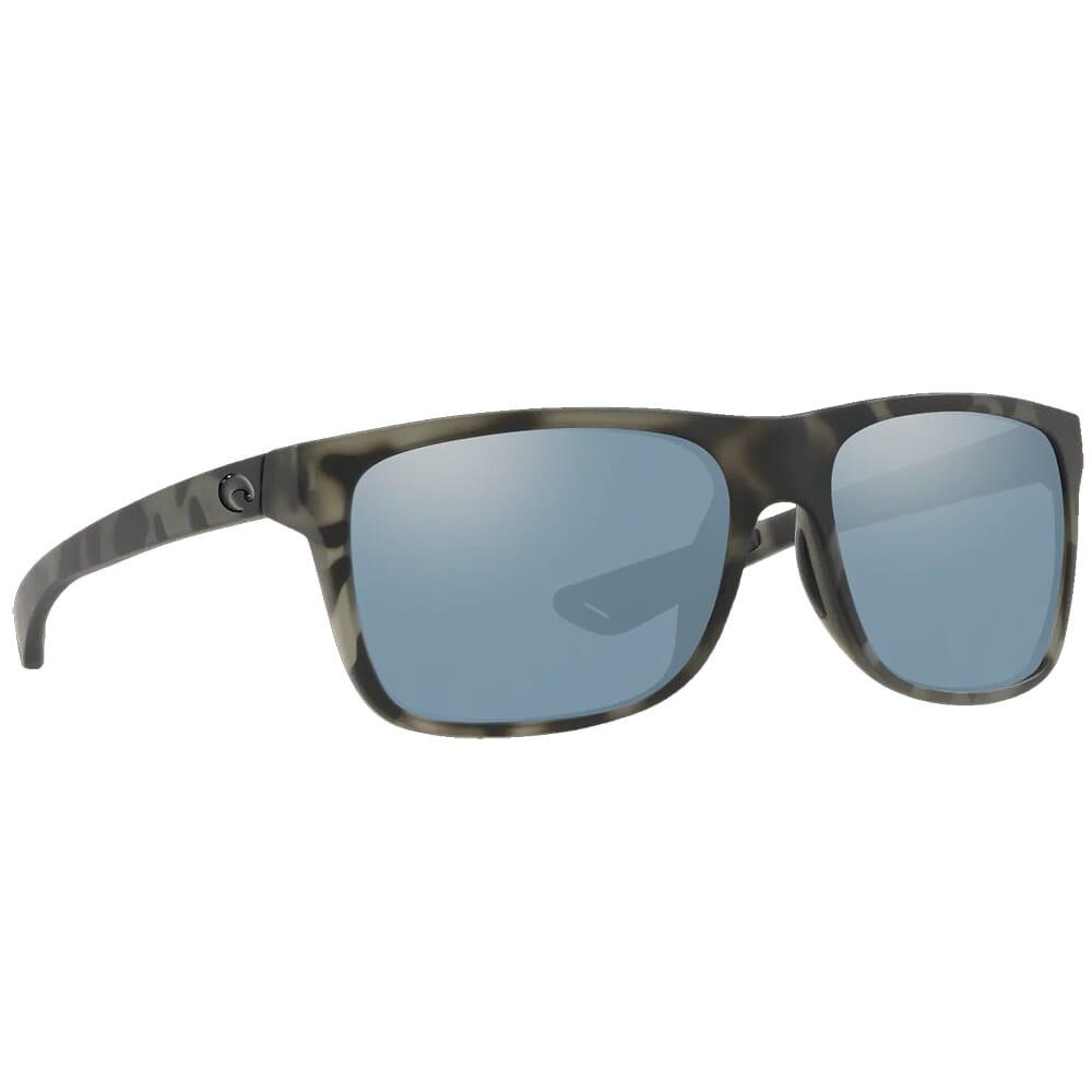 Costa Del Mar Costa Remora - Ocearch Matte Tiger Shark Frame Sunglasses w/Gray Silver Mirror 580P Lenses 06S9069-90690656 - Costa Del Mar