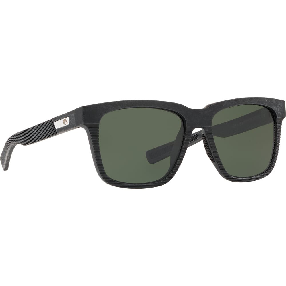 Costa Del Mar Costa Untangled Pescador Net Gray w/Black Rubber Sunglasses w/Gray 580G Lenses 06S9029-90290655 - Costa Del Mar