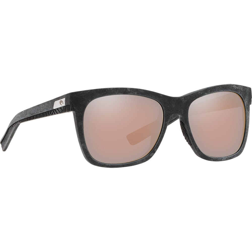 Costa Del Mar Costa Untangled Caldera Net Gray w/Black Rubber Sunglasses w/Copper Silver Mirror 580G Lenses 06S9028-90280255 - Costa Del Mar