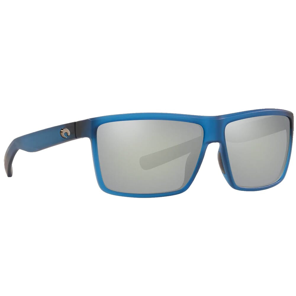Costa Del Mar Costa Rinconcito Matte Atlantic Blue Frame Sunglasses w/Gray Silver Mirror 580P Lenses 06S9016-90161060 - Costa Del Mar