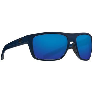 Costa Del Mar Costa Broadbill Matte Midnight Blue Sunglasses w/Blue Mirror 580G Lenses 06S9021-90212761 - Costa Del Mar