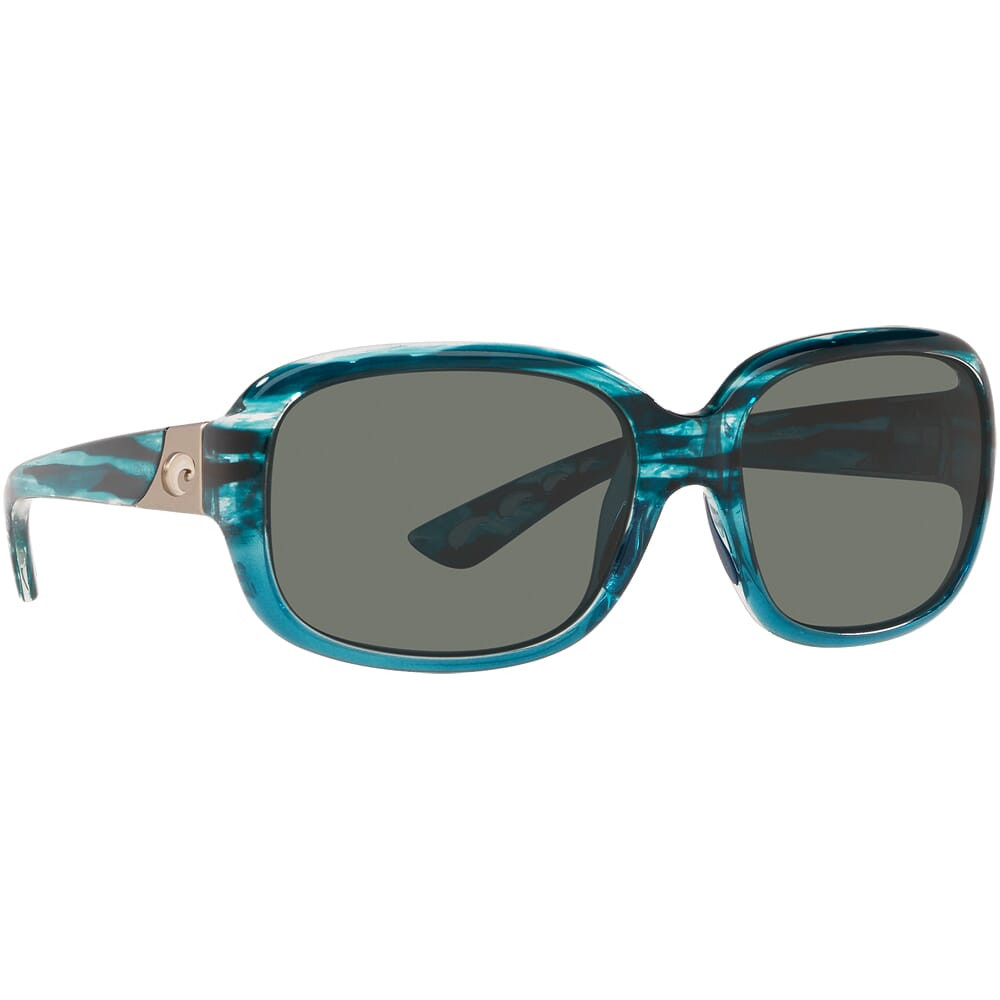 Costa Del Mar Costa Gannet Shiny Marine Fade Frame Sunglasses w/Gray 580P Lenses 06S9041-90410958 - Costa Del Mar