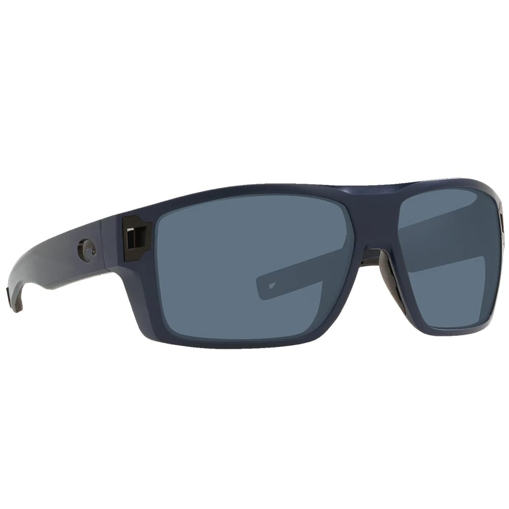 Costa Del Mar Costa Diego Matte Midnight Blue Sunglasses w/Gray 580P Lenses 06S9034-90341362 - Costa Del Mar