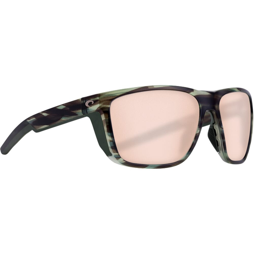 Costa Del Mar Costa Ferg Matte Reef Sunglasses w/Copper Silver Mirror 580P Lenses 06S9002-90020659 - Costa Del Mar