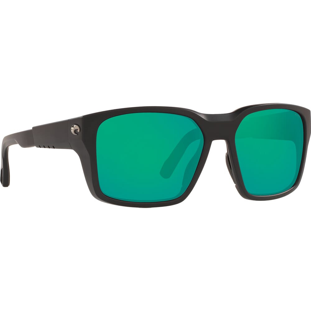 Costa Del Mar Costa Tailwalker Matte Black Sunglasses w/Green Mirror 580G Lenses 06S9003-90030156 - Costa Del Mar