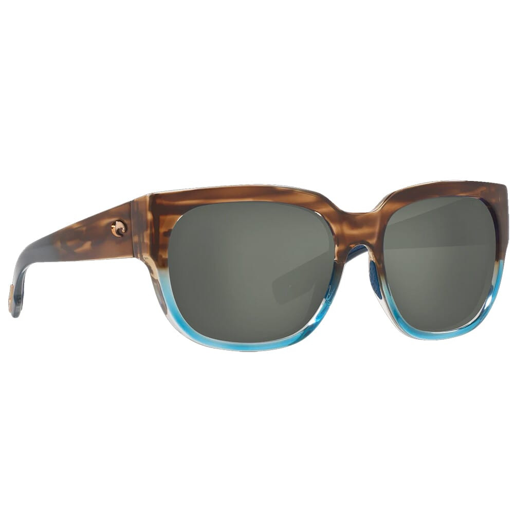 Costa Del Mar Costa Waterwoman II Shiny Wahoo Sunglasses w/Gray 580P Lenses 06S9004-90041358 - Costa Del Mar