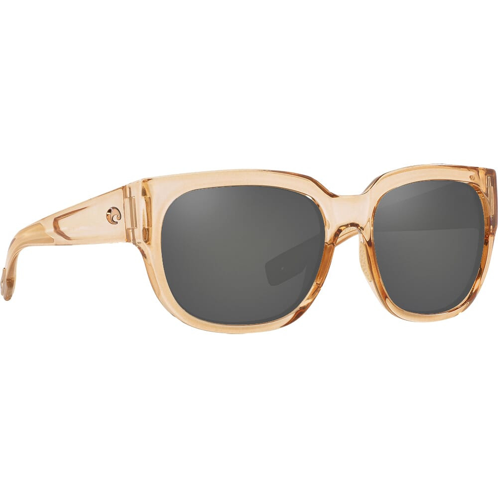 Costa Del Mar Costa Waterwoman II Shiny Blonde Sunglasses w/Gray 580P Lenses 06S9004-90040458 - Costa Del Mar