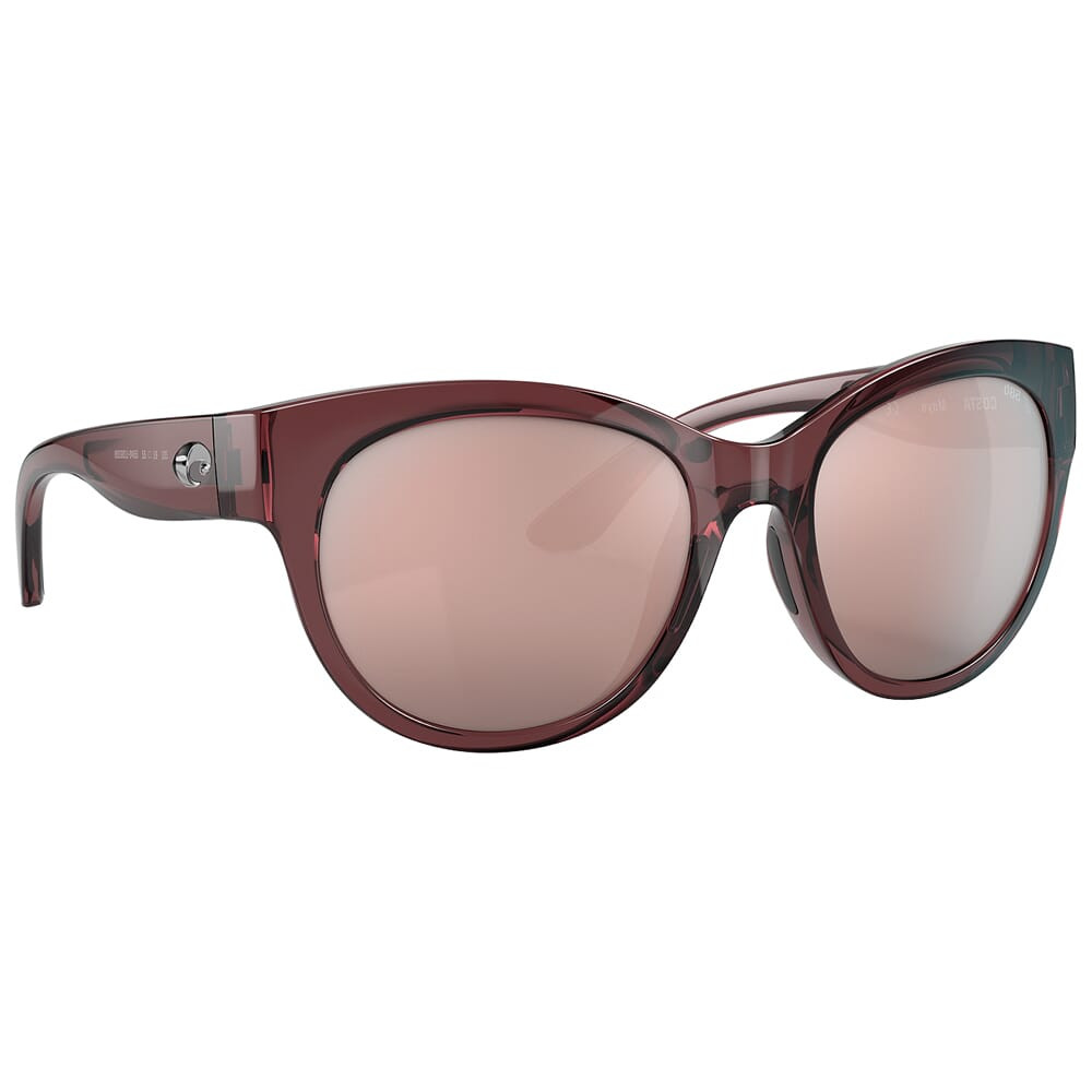 Costa Del Mar Costa Maya Shiny Urchin Crystal Sunglasses w/Copper Silver 580G Lenses 06S9011-90110455 - Costa Del Mar