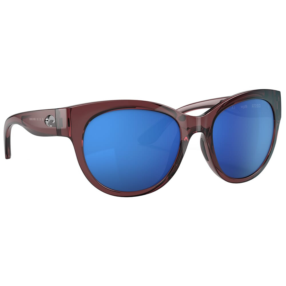 Costa Del Mar Costa Maya Shiny Urchin Crystal Sunglasses w/Blue Mirror 580P Lenses 06S9011-90110655 - Costa Del Mar