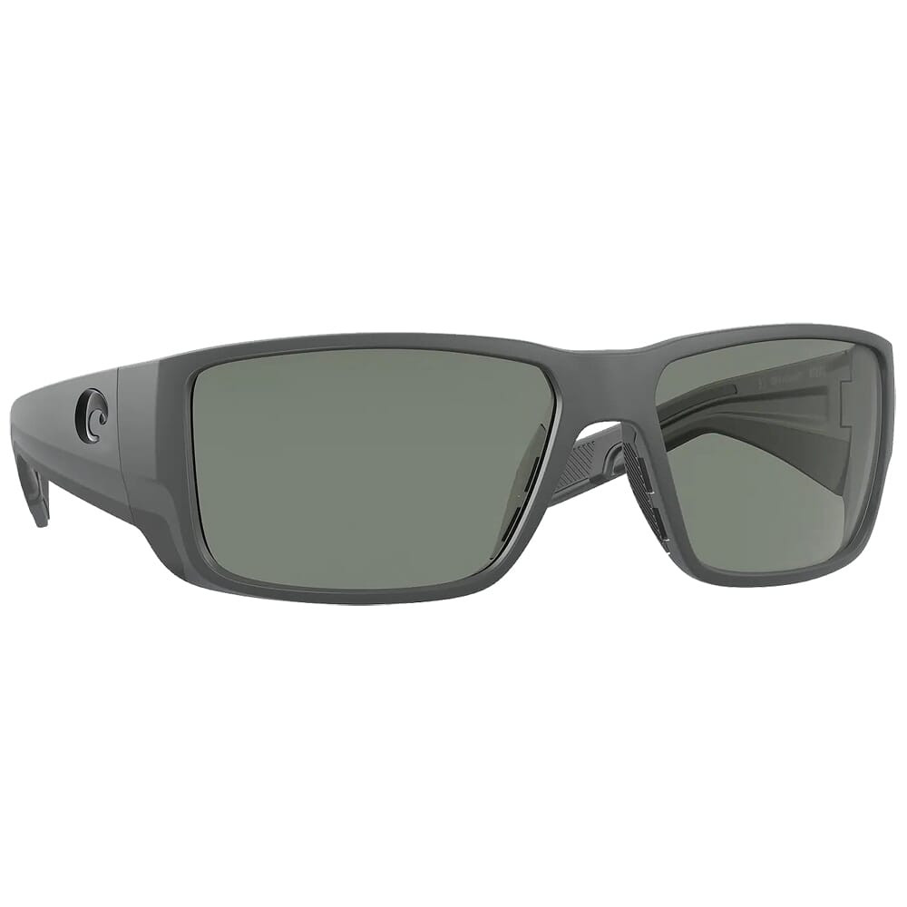Costa Del Mar Costa Blackfin Pro Matte Gray Sunglasses w/Gray 580G Lenses 06S9078-90781260 - Costa Del Mar