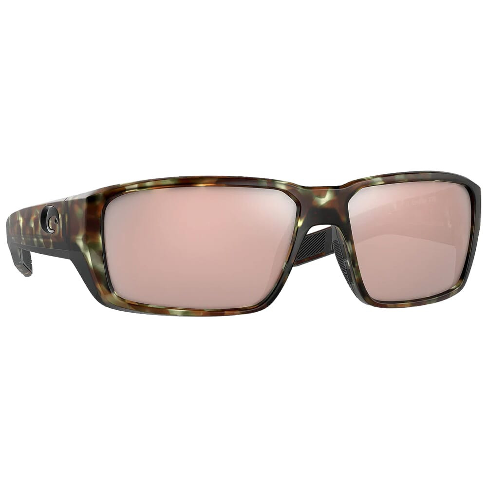 Costa Del Mar Costa Fantail Pro Matte Wetlands Sunglasses w/Copper Silver Mirror 580G Lenses 06S9079-90790860 - Costa Del Mar