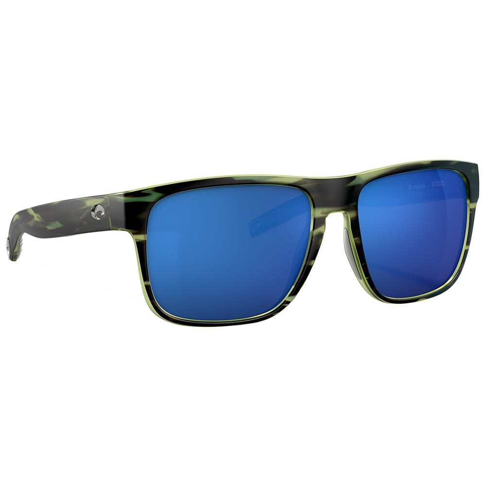 Costa Del Mar Costa Spearo XL Matte Reef Sunglasses w/Blue Mirror 580G Lenses 06S9013-90130859 - Costa Del Mar