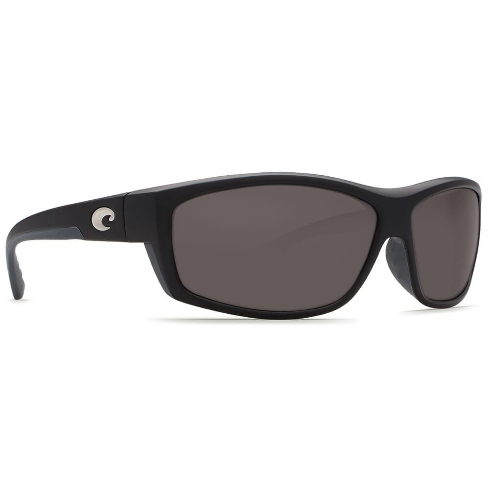 Costa Del Mar Costa Saltbreak Black Frame Sunglasses w/ Gray 580P Lenses BK-11-OGP - Costa Del Mar
