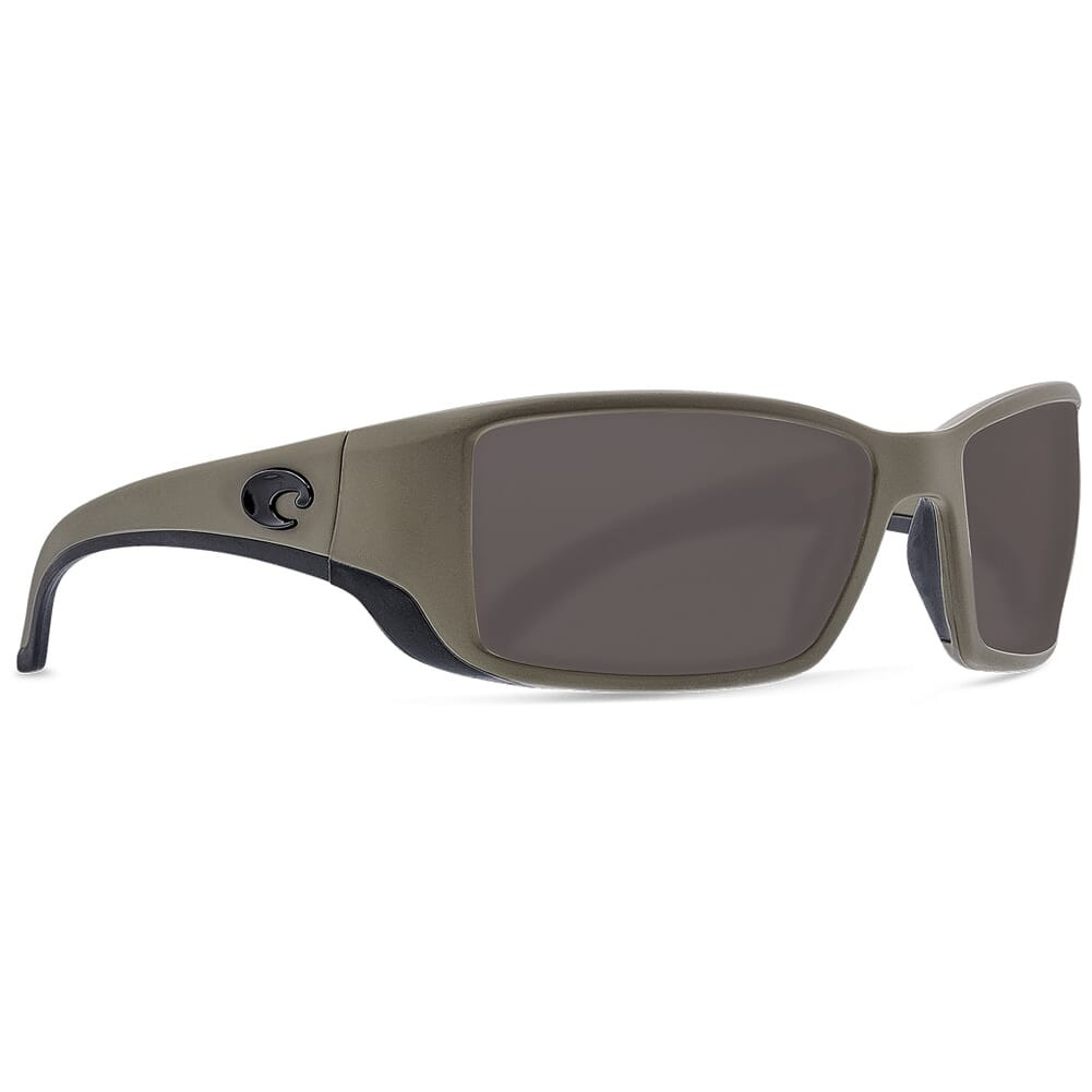 Costa Del Mar Costa Blackfin Moss Frame Sunglasses w/ Gray 580P Lenses BL-198-OGP - Costa Del Mar