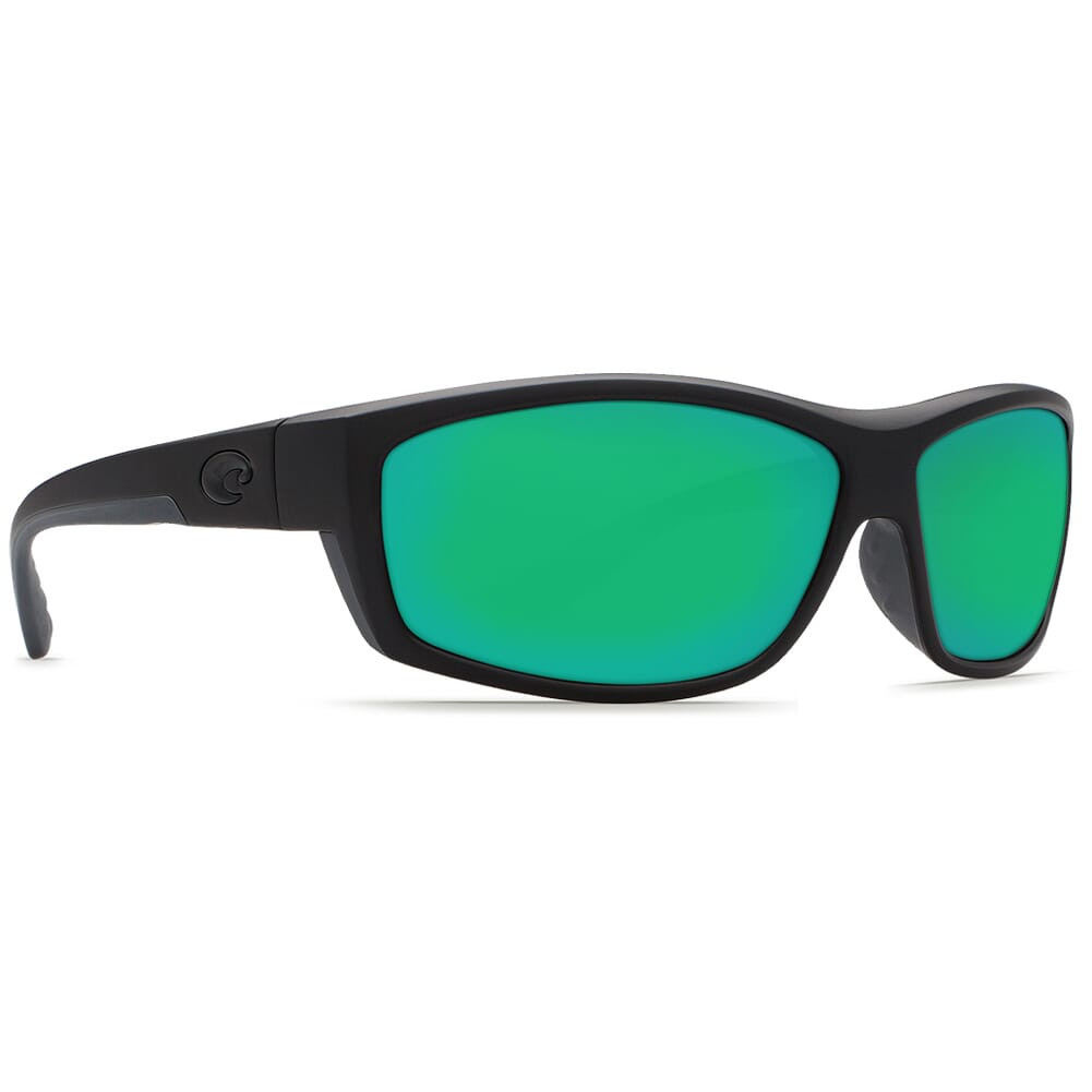 Costa Del Mar Costa Saltbreak Blackout Frame Sunglasses w/ Green Mirror 580G Lenses BK-01-OGMGLP - Costa Del Mar