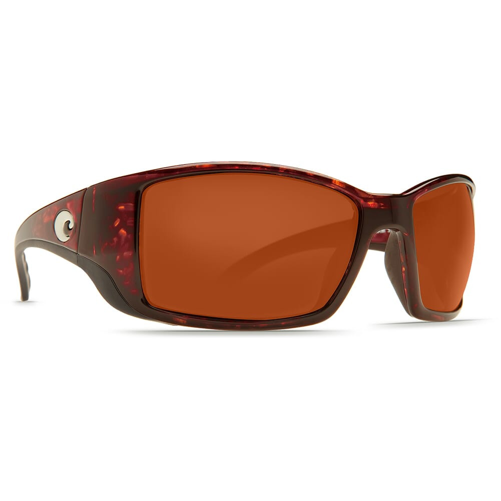 Costa Del Mar Costa Blackfin Tortoise Frame Sunglasses w/ Copper 580P Lenses BL-10-OCP - Costa Del Mar