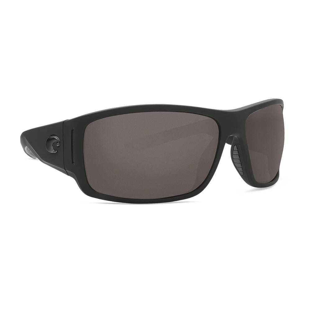 Costa Del Mar Costa Cape Matte Black Ultra Frame Sunglasses w/ Gray 580P Lenses CAP-187-OGP