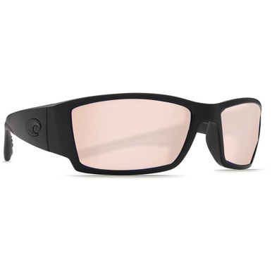 Costa Del Mar Costa Corbina Blackout Frame Sunglasses w/ Copper Silver Mirror 580G Lenses CB-01-OSCGLP - Costa Del Mar