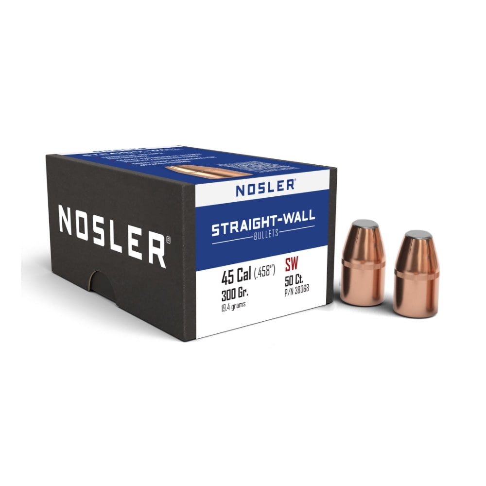 Nosler Straight-Wall SW-458 300g PP C425 (50ct) Bullets 38068