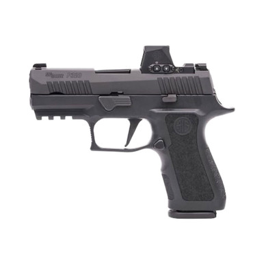 Sig Sauer P320 Compact P320 9mm 3.6" Bbl X-Series Blk Striker XRAY3 Mod Poly X Grip Romeo-RS Pro Pistol w/(2)15rd Steel Mags 320XC-9-BXR3P-RS - Sig Sauer