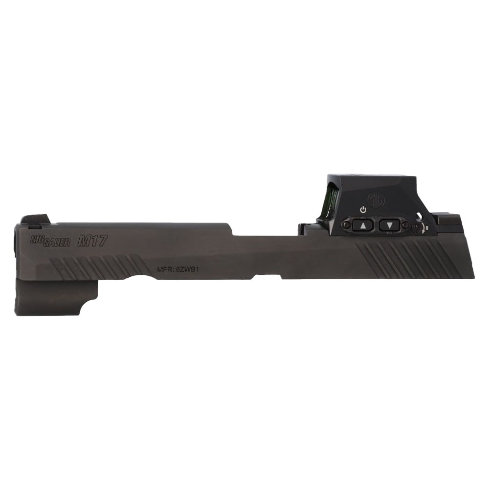 Sig Sauer P320 M17 9mm 4.7 Siglite Romeom17 Blk Slide Assemby 8901632 - Sig Sauer