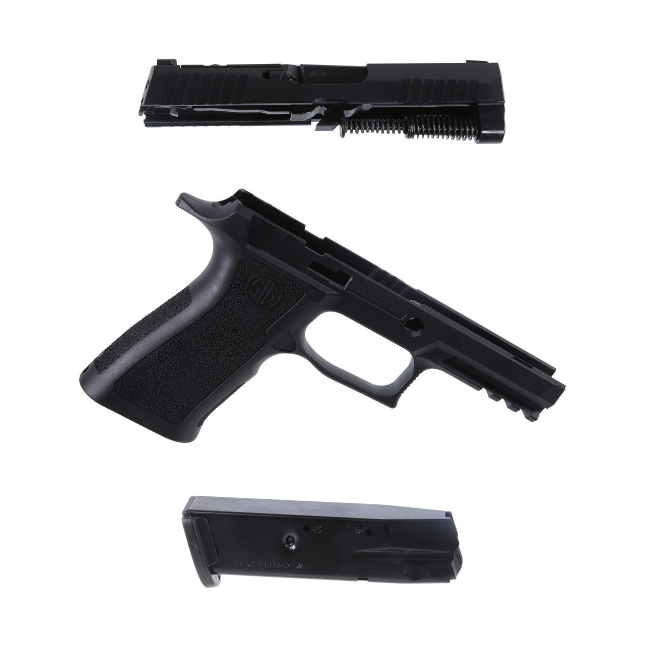 Sig Sauer P320 Cal-X P320 40 S&W Carry Medium Blk (1)10rd Steel Mag X-Change Kit CALX-320XCA-40-BXR3 - Sig Sauer