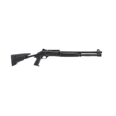 Benelli M4 EXT 12 GA 18.5" Bbl ARGO Dual-Piston 7+1 Cap Enlarged Bolt Release Pic Rail Ghost Ring Sights Pistol Grip Tele Stock MultiCam Shotgun 11787