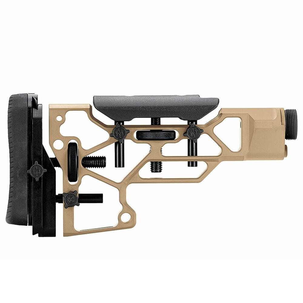 MDT Fixed SRS Short FDE Skeleton Buttstock 103440--FDE in Flat Dark Earth - MDT