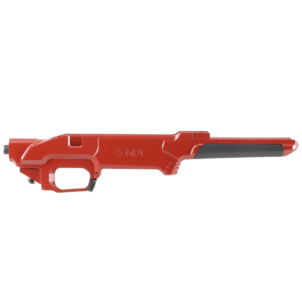 MDT ESS Remington 700 LA CIP 3.850 RH Red Chassis 105862--RED - MDT