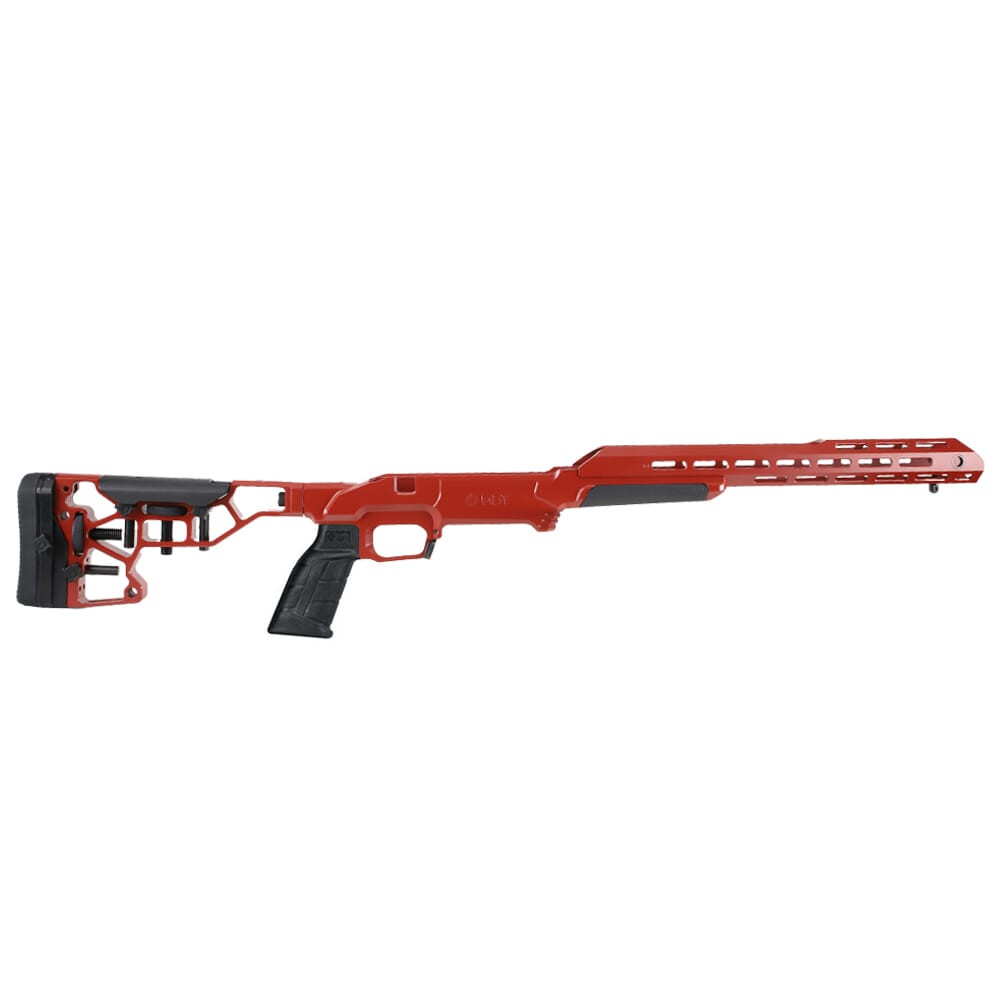 MDT ESS Remington 700 LA 3.850 RH Red Chassis 106275--RED - MDT