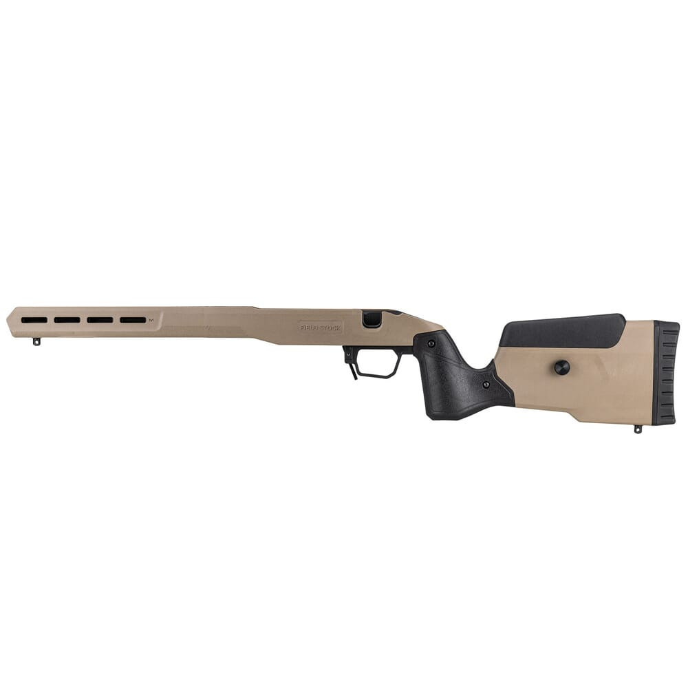 MDT Field Stock Ruger American SA LH Flat Dark Earth Chassis System 108638--FDE - MDT