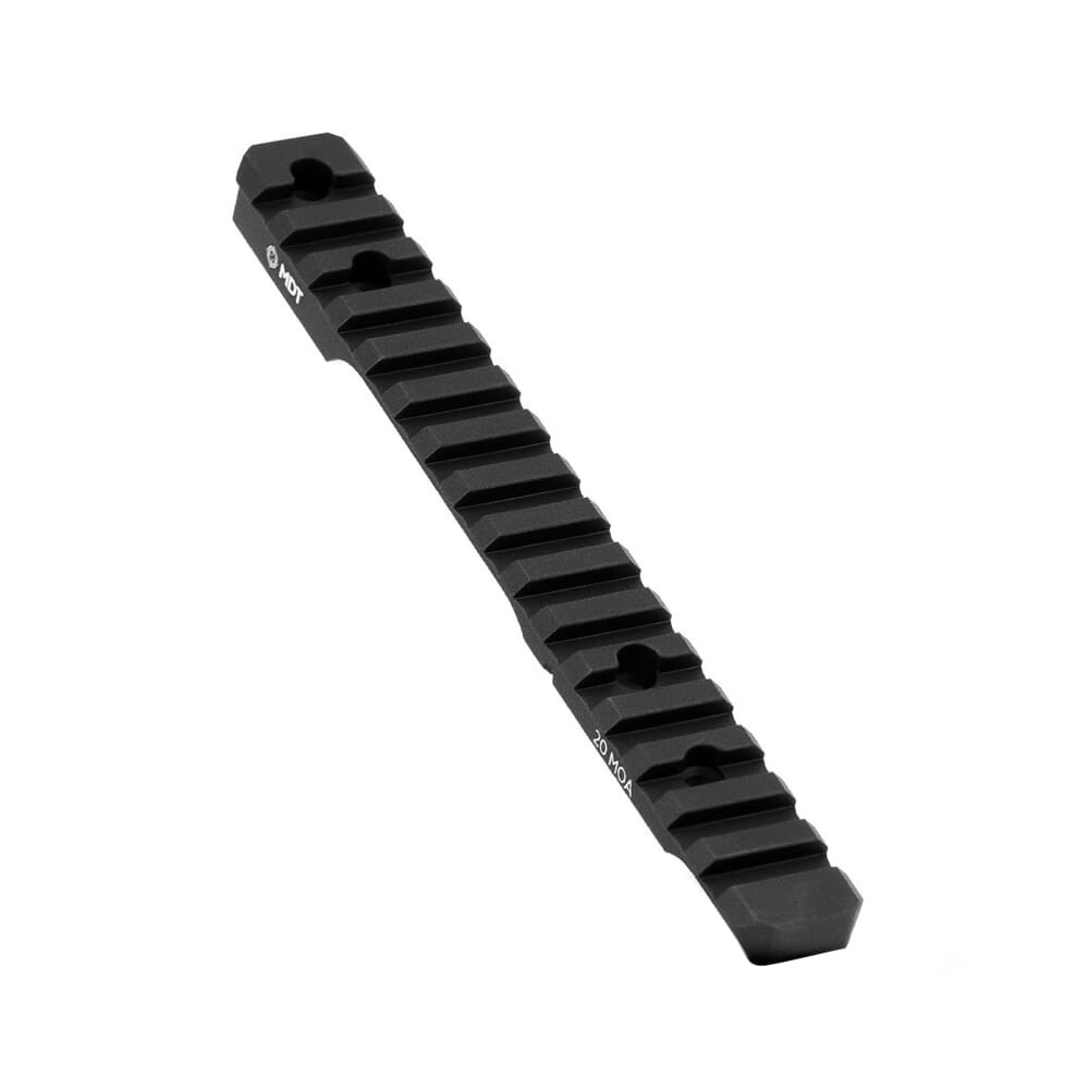 MDT Savage LA 20 MOA Picatinny Scope Base 102186--BLK - MDT