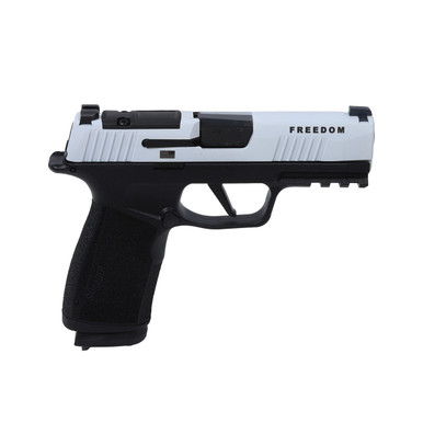 Sig Sauer Ltd Edt Freedom Series P365 9mm 3.7" Bbl X-Series 2-Tone Striker X-Ray 3 OR Poly Grip Pistol w/(2) 17rd Steel Mags TPUSA 365XCA-9-TWXR3-TP - Sig Sauer