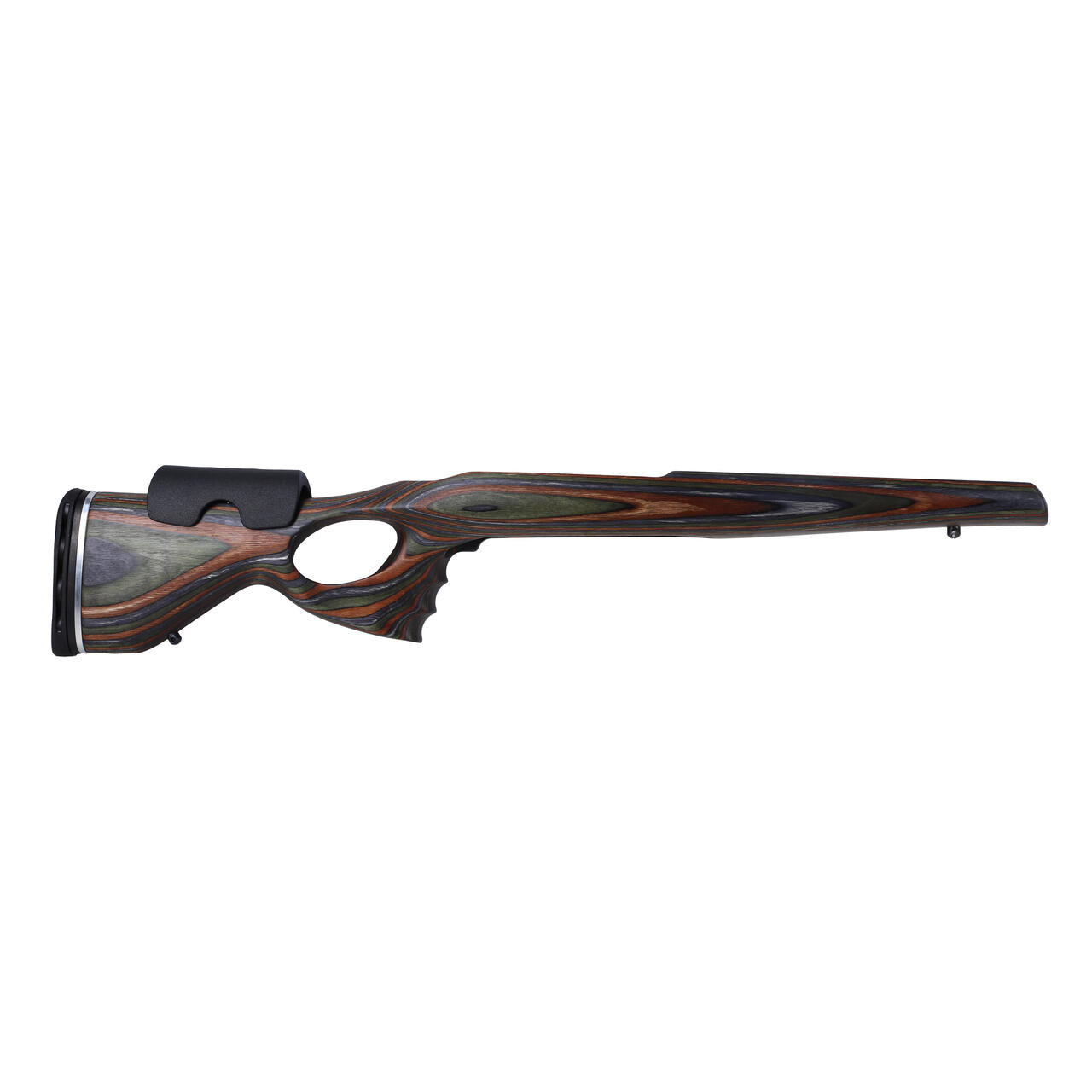 GRS Riflestocks GRS Thumbhole Tikka T3/T3X Left-Handed Heavy Barrel Green Mountain Camo Rifle Stock 106177 - GRS Riflestocks