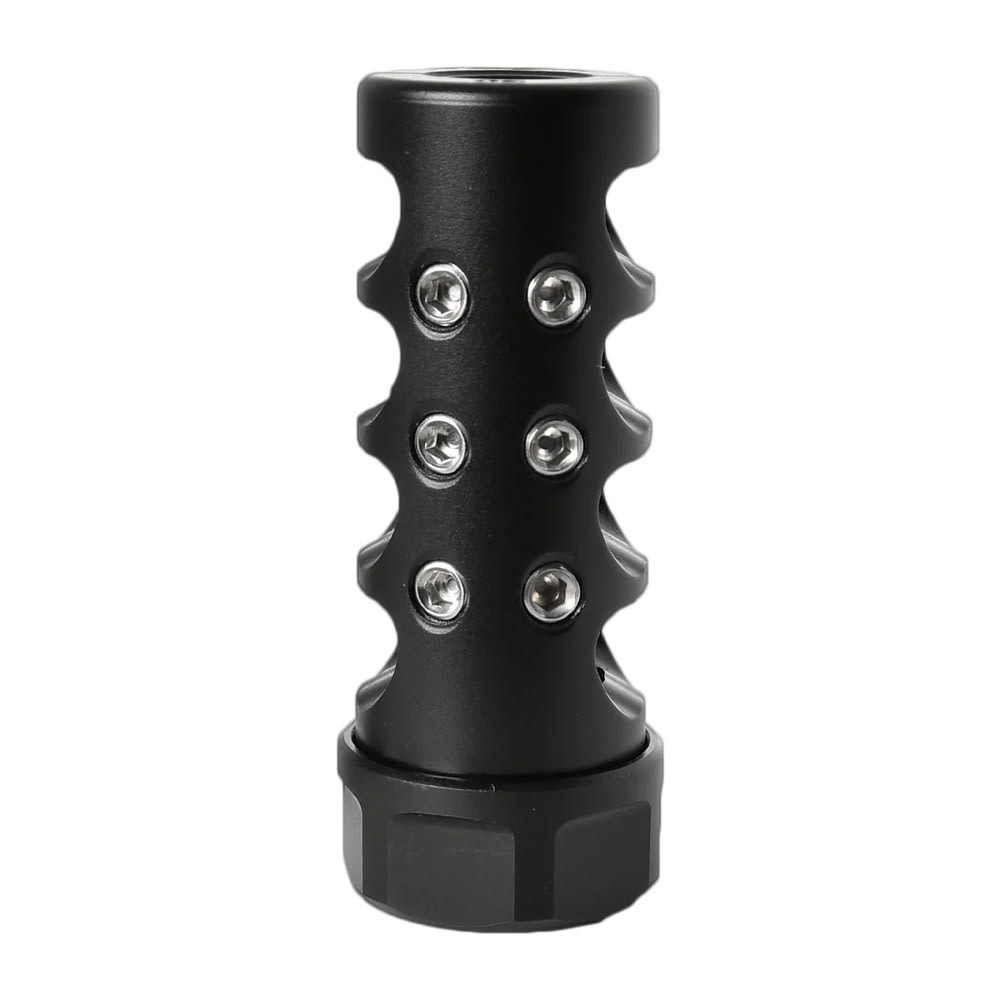 American Precision Arms Gen 4 Micro Bastard 5/8x24 6.5mm Nitrided Self Timing Muzzle Brake G4M5865N - American Precision Arms