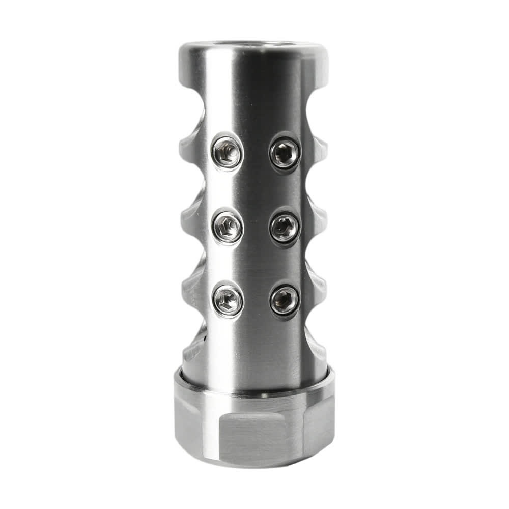 American Precision Arms Gen 4 Micro Bastard 5/8x24 6.5mm Stainless Self Timing Muzzle Brake G4M5865S - American Precision Arms