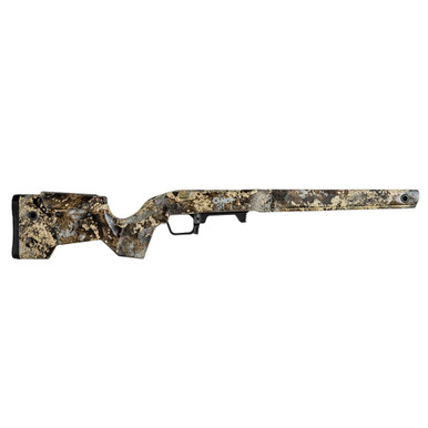 MDT CRBN Precision Kit Remington 700 SA Right-Handed Fixed Hydro-Dipped TTP Rifle Stock w/ARCA Rail & No Bottom Metal 114482-TTP in Carbon Fiber - MDT