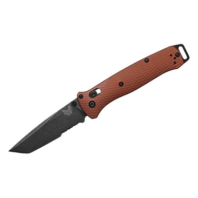 Benchmade Bailout AXIS Serrated Tanto Burnt Copper Aluminum SBK Knife 537SBK-07 - benchmade