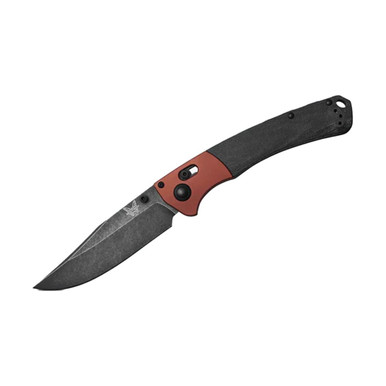 Benchmade Crooked River AXIS Clip-Point Burnt Copper Black Micarta Knife 15080BK-04 - benchmade