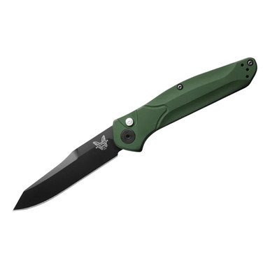 Benchmade Auto Osborne Reverse Tanto 9400BK Green Aluminum Knife 9400BK - benchmade