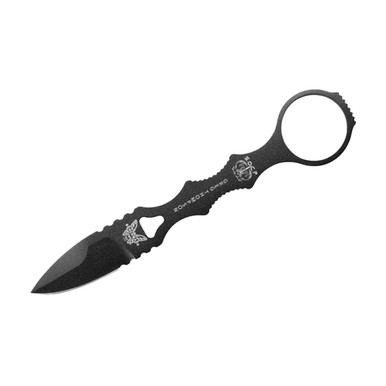 Benchmade Mini SOCP Fixed Blade Spear-Point Black Knife 177BK - benchmade