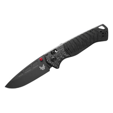 Benchmade PSK AXIS Assist Drop-Point CPM-Magnacut Black Carbon Fiber G10 Knife 593BK-01 - benchmade