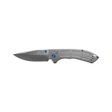 Benchmade Narrows AXIS Drop-Point Gray Titanium Drop-Point Knife 748 - benchmade