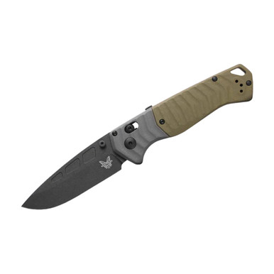 Benchmade PSK AXIS Drop-Point Magnacut Gray Olive Drab Green G10 Knife 593BK - benchmade