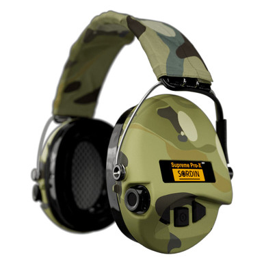 Sordin Supreme Pro-X LED Camo GEL Headband 75302-X-08-S-US - No Packaging - Excellent Condition 8921 - Sordin