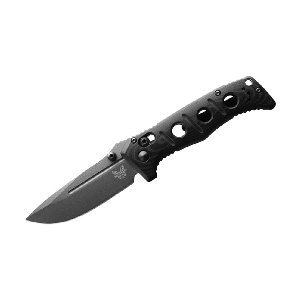 benchmade Benchmade Sibert Mini Adamas AXIS Stud Drop-Point Black G10 Knife 273GY-1 - $189.99 at EuroOptic