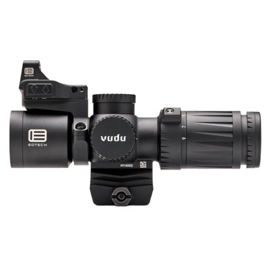 EOTech Vudu 3-9 SFP Ultra Short MD6 Reticle (MOA) Second Focal Plane Integrated Mount Precision Rifle Scope w/EFLX Sight VDU3-9PKG3 - EOTech