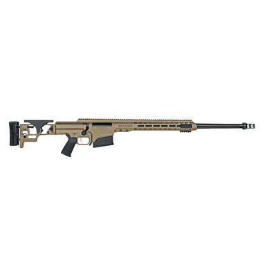 Barrett MRAD Folding Stock 7mm PRC 26" Fluted 1:8" Bbl FDE Cerakote Rifle w/(2) 10rd Mags, (2) Sling Loops, (3) Acc Rails, & Carrying Case 19881 - Barrett