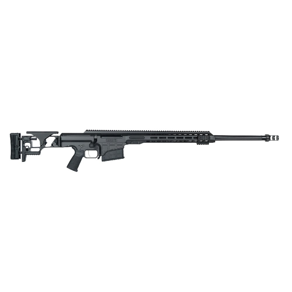 Barrett MRAD Folding Stock 7mm PRC 26" Fluted 1:8" Bbl Black Cerakote Rifle w/(2) 10rd Mags, (2) Sling Loops, (3) Acc Rails, & Carrying Case 19880